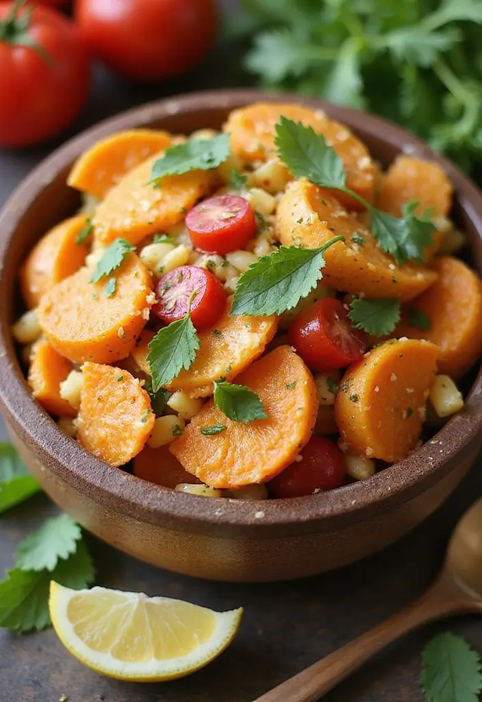 30+ Sweet Potato Pasta Recipes for Cozy Dinners 30 30+ Sweet Potato Pasta Recipes for Cozy Dinners - 6. Sweet Potato Pasta Salad